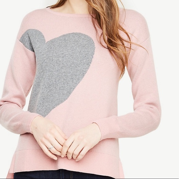 Ann Taylor Sweaters - Ann Taylor heart sweater